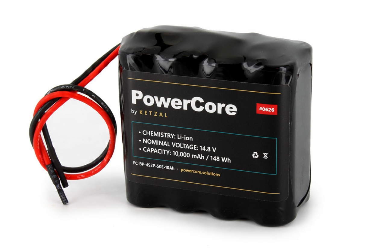 PowerCore by Ketzal Li-ion battery pack, 14.8 V, 148 Wh